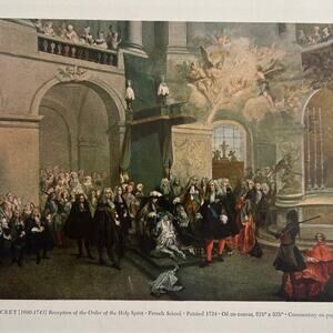 Reception of the Order, Back from Market, Painting, Art Print, ~ 250920-WH 135